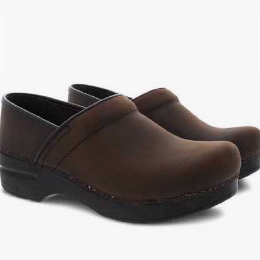 Brown Dansko Clogs 39